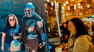CONOCIMOS al MANDALORIAN en DISNEY y TU también PUEDES HACERLO