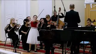 И.С. Бах Концерт для 2-х скрипок с оркестром ре минор, 2 и 3 часть