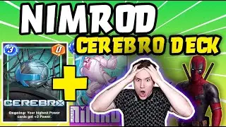 This Nimrod Cerebro Meta Deck has a High Winrate | Marvel Snap