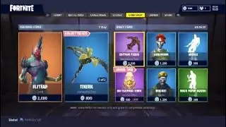 Fortnite: Battle Royale -Season 4- Daily Store - 06/10/2018 (Flytrap, Tendril, Venus Flyer+)