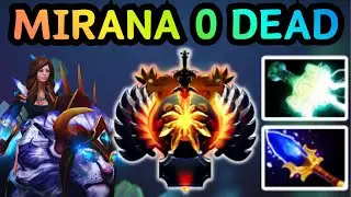 🔥 MIRANA CARRY &mdash; 0 DEATH FULL IMBA DAMAGE | DOTA 2 GAMEPLAY 🔥