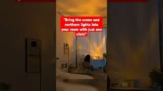 Water Ripple Lamp Fortnite Cube Night Light Aurora Ocean Projector#shorts #shortsfeed #short