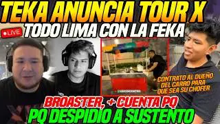 😲Kingteka Cuenta pq BOTO a Sustento😲ANUNCA Tour x Todo Lima con la Feka Broaster con los Fekas