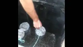 How to feed string through conduit