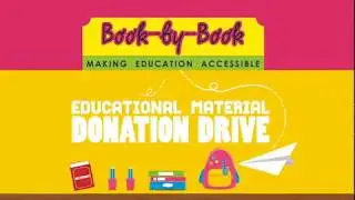 Book Donation Drive - Book By Book Official Video Promo [Social For Action]