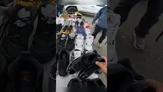 What do you think of these prices at the French flea market? #fleamarket #sneakers