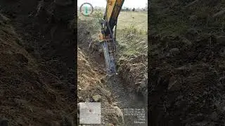 pokelane trenching work breaking