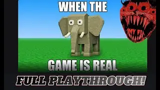 When The Game Is Real - Roblox Horror Game!