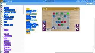 Move Around - Code the VR 123 Robot to drive around the cubes to reach the green dot! #vex123