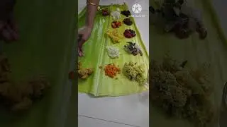 Onam special sadhya #onam #onamsadhya #bananaleaf #keralafood #food #shorts #trending  #tamil #2023