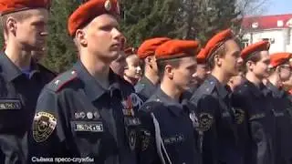 Посвящение в кадеты школы юного пожарного спасателя состоялось в Биробиджане (РИА Биробиджан)