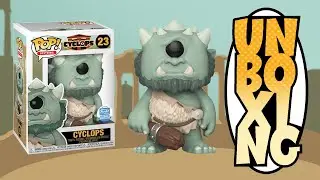 Funko POP! Public Domain - Cyclops (Funko Shop Exclusive) | Unboxing & Silent Review