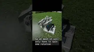 Space Engineers - Autocannon double Rotor 2. improved. Proof of Concept