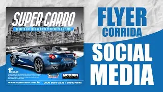 COMO FAZER FLYER PARA EVENTO AUTOMOBILISTICO // ACESSO DESIGNER