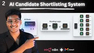 AI Candidate Shortlisting System using n8n + OpenAI | Automate Resume Screening (No Code) Part 2