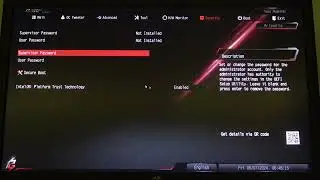 How To Enable & Disable Intel Platform Trust Technology On Asrock B760M PG Riptide