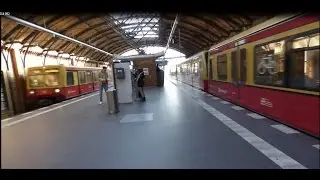 Berlin Bellevue - S-Bahn Berlin mit BR 481 + 485 - ET 442 - ICE 2