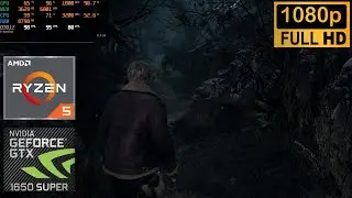 Resident Evil 4 Remake: GTX 1650 Super + Ryzen 5 1600 AF (1080p) Performance