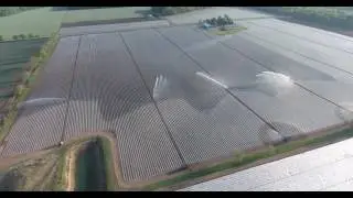 Bauer Travellers Irrigating: Drone View