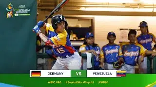 HIGHLIGHTS &ndash; Germany vs. Venezuela &ndash; WBSC U-12 Baseball World Cup
