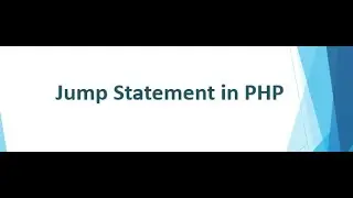 Jump statement --exit  in PHP (Hindi/Urdu)