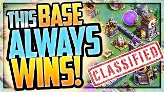 This Base ALWAYS WINS | Clash of Clans | Builder Base / Night Village CoC!