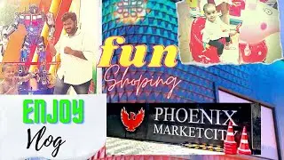 Phoenix Mall | Fun with kids | Entertainment Vlog _let's try with Shiva #trending #tamil #viralvideo
