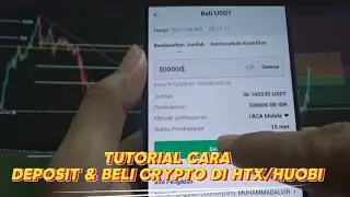Tutorial Cara Deposit Aplikasi Crypto HTX Huobi #tutorialdeposithtx #carabelicrypto #tutorialcrypto 