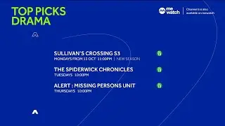 『TOP PICKS DRAMA』October 2025 Trailer | Channel 5