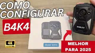 DESCUBRA COMO CONFIGURAR SUA CÂMERA BOBLOV B4K4 4K COM GPS EM MENOS DE 5 MINUTOS (FÁCIL E RÁPIDO!) 🔥