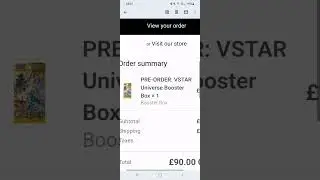 So we ordered the new Japanese Pokemon set VSTAR Universe! Roll on December 😁