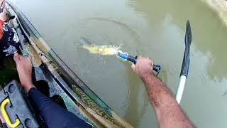 PESCARIA PAI E FILHO COM CAIAQUE K2  Pescaria