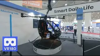 3D VR ride-on drone for one person