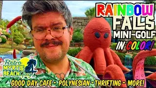 Rainbow Falls Mini-Golf: retro mini-golf, the Polynesian retro motel, Nice Day Cafe, thrifting!