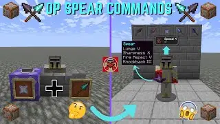 Command Block Tutorial #312: OP Spear Commands in Minecraft (1.21.11+)