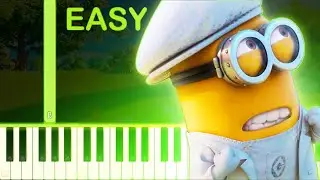 Underwear (I Swear) | DESPICABLE ME 2 - EASY Piano Tutorial
