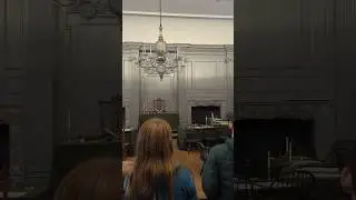 The room where it happened: The Constitution & Declaration of Independence signed. #usa #history