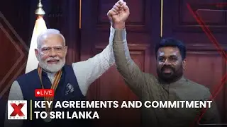 LIVE : PM Modi Receives Historic Welcome at Sri Lanka's Independence Square | NewsX World