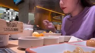 Hotpot in Guangzhou China | White noise  | Eating vlog