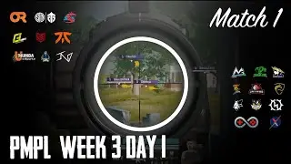 Fnatic Domination &bull; Synergy Chicken Dinner &bull; SGE Shryder MVP &bull; PMPL Full Match 1 &bull; Overall Standings