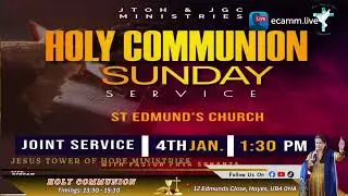🔴🅻🅸🆅🅴  - THU. 04THJAN. 2026 | Holy Communion | Jesus Tower of Hope Ministries