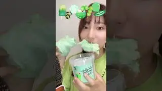 【メロンソーダお菓子食べまくるの全然余裕だよ🍈】#asmr#ASMR#お菓子#おやつ#メロンお菓子#メロンソーダ#フルーツ#fruit #melon #greenfood