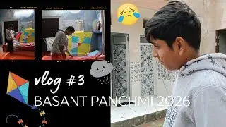 🪁Basant Panchmi Mood Off 😔 | Pura Din Meeh 🌧️ | School Vapsi + Doraha Outing 😄 | Vlog 3