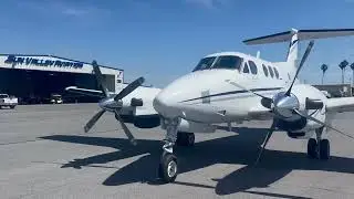 Beechcraft King Air F90 Engine Start up @tommyhanka4603 @tommyhanka5076
