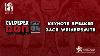 CulpeperCon 2024: Keynote Speaker - Zach Weinersmith