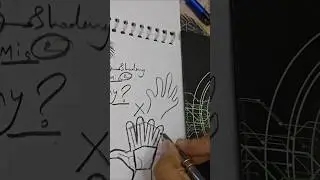 Open hand drawing #howtodraw #art #drawing #artist #shorts
