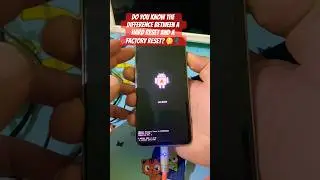 🤖12 hard reset or factory reset? 🤔📱#smartphone #mobile #android #tech #reels