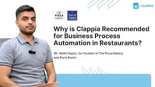 Why a Restaurant Business Recommends Clappia for Business Process Automation?