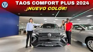 TAOS Comfortline Plus 2024 Gris PURO - Entrega con tapetes de uso rudo