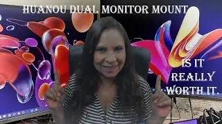 Huanuo Dual Monitor Stand,  Unboxing and Review